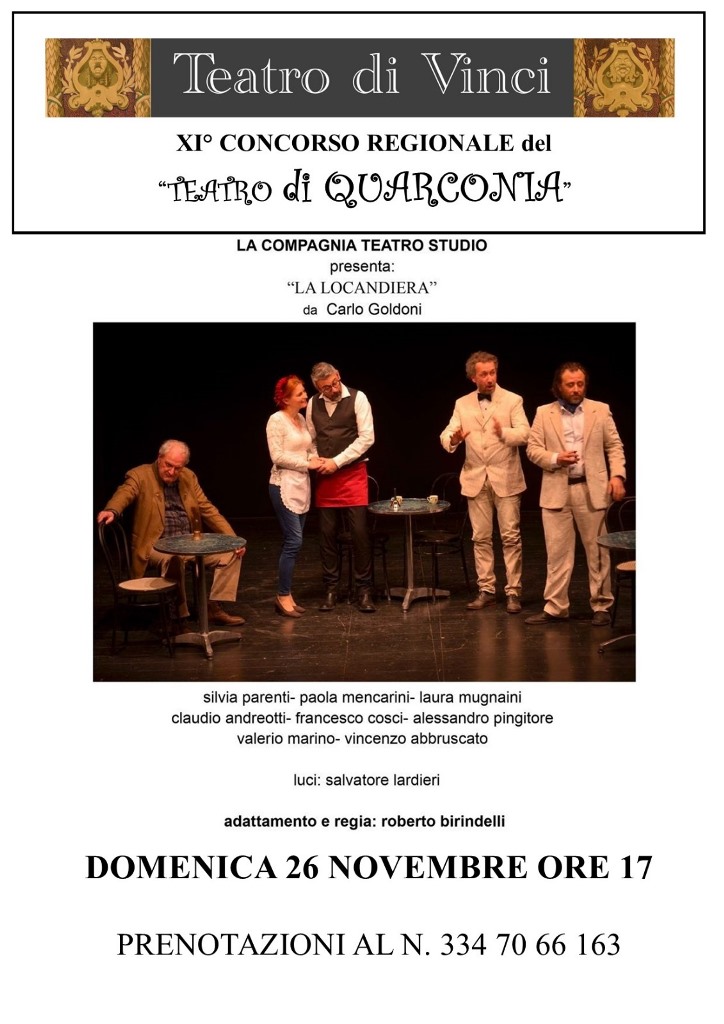 La Locandiera - Teatro di Quarconia